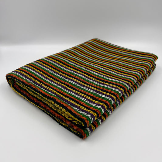 Multicolor Pin Striped Filipino Handwoven Blanket