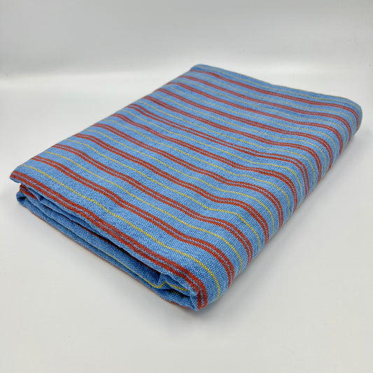 Blue Pin Striped Filipino Handwoven Blanket
